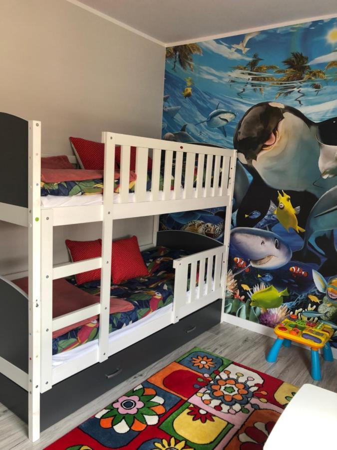 Apartament Zatoka Deluxe Z Ogrodem Lägenhet Debogorze Exteriör bild